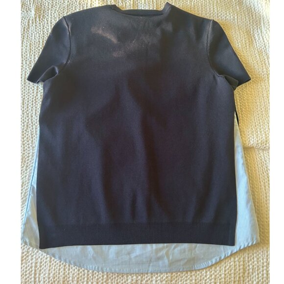 Alice + Olivia Iva Navy Top Size XS - Picture 2 of 4